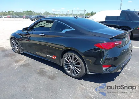 2017 Infiniti Q60 Red Sport 400 из США, поврежденный, VIN JN1FV7EL9HM700856